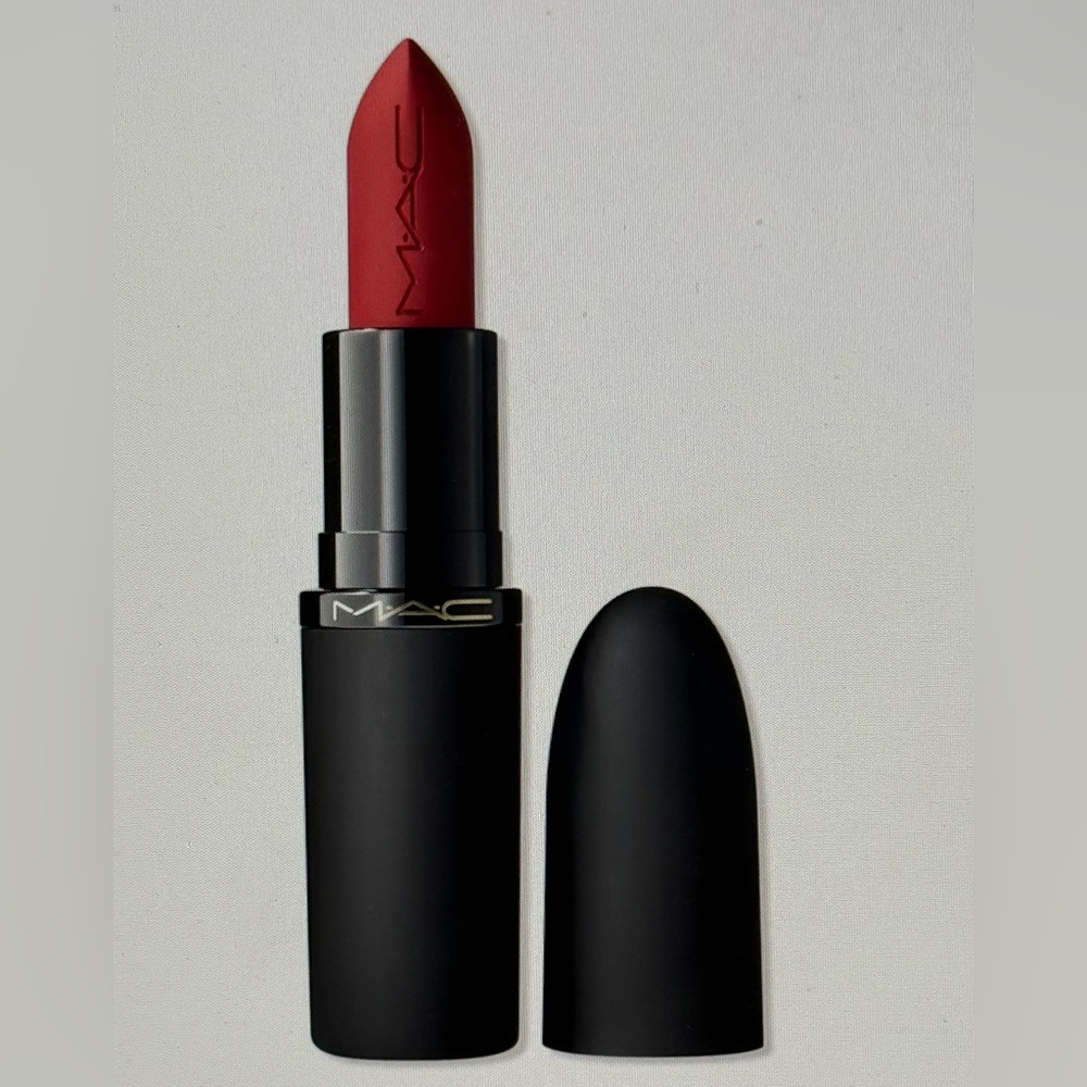 MAC Cosmetic Powder Kiss Hazy Lipstick - Dubonnet Buzz  New